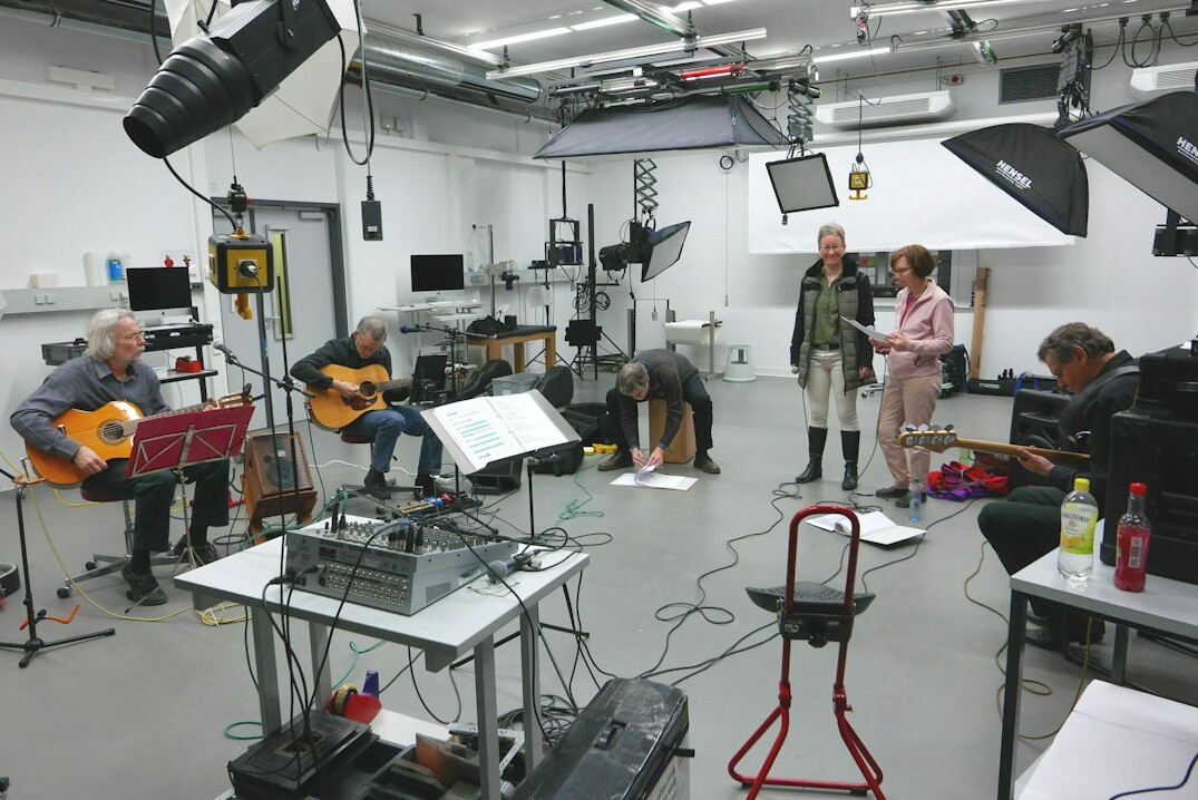 german tv studio broadcast
