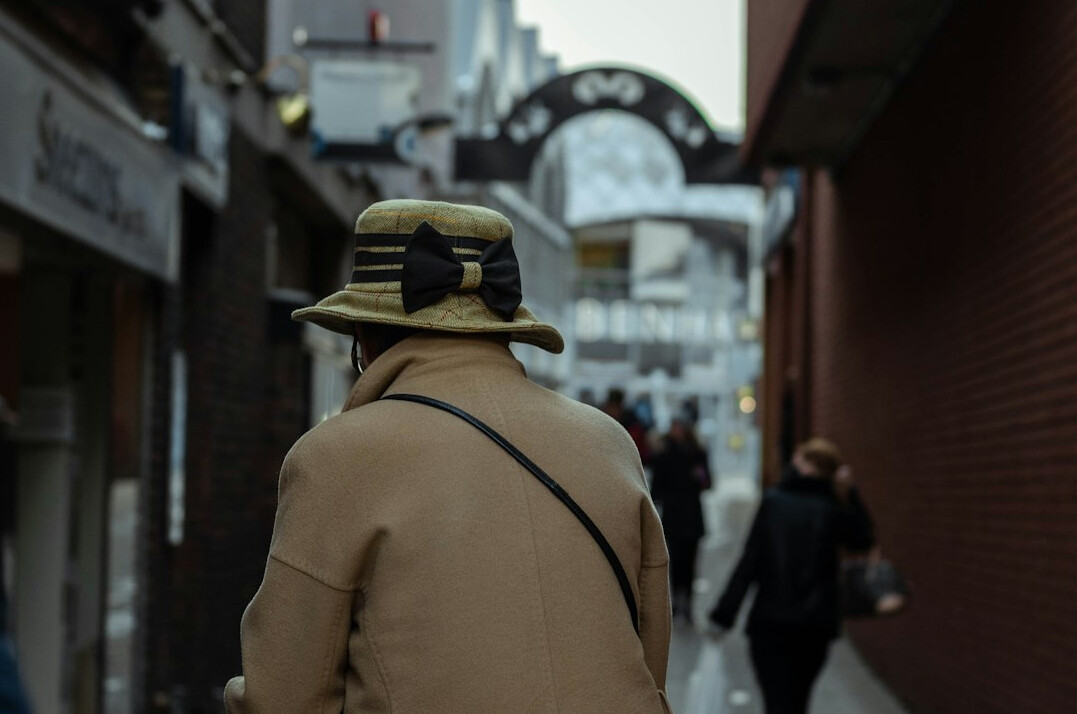 old fashioned detective hat