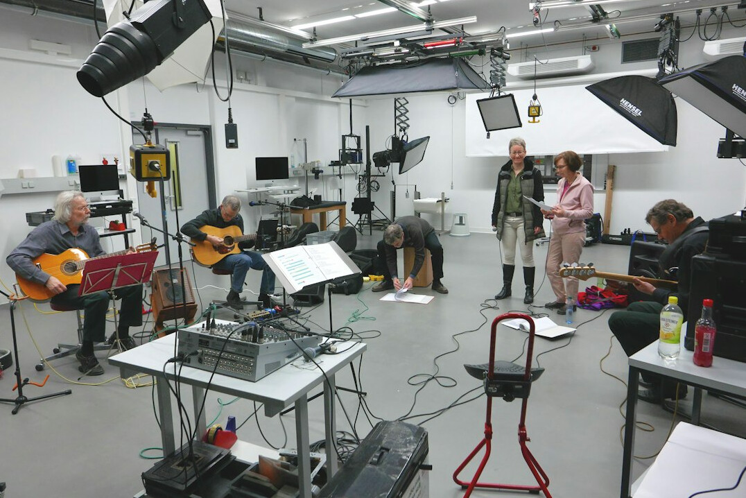 german television studio interior